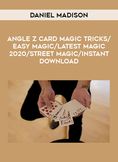 Daniel Madison - Angle Z card magic tricks/easy magic/latest magic 2020/street magic/instant download from https://illedu.com