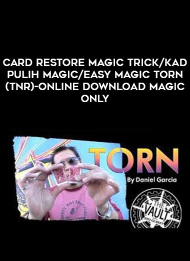 card restore magic trick/kad pulih magic/easy magic Torn (TnR)-online download magic only from https://illedu.com