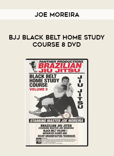 Joe Moreira - BJJ Black Belt Home Study Course 8 DVD from https://illedu.com