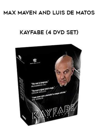 Kayfabe (4 DVD set) by Max Maven and Luis De Matos from https://illedu.com