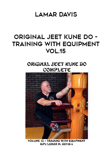 Lamar Davis - Original Jeet Kune Do - Training with Equipment Vol.15 from https://illedu.com