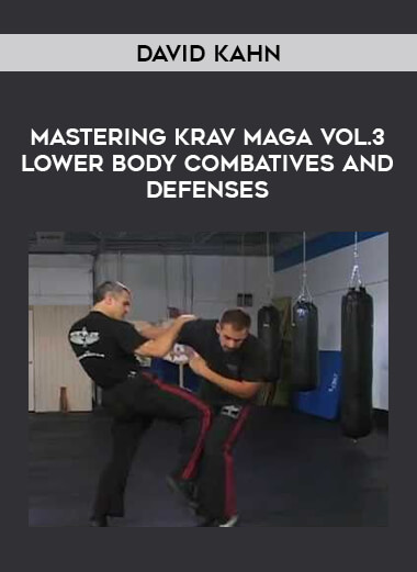 David Kahn - Mastering Krav Maga Vol.3 Lower Body Combatives and Defenses from https://illedu.com
