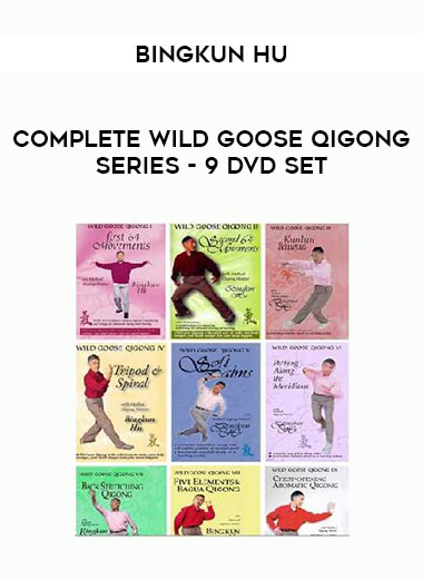 Complete Wild Goose Qigong Series - Bingkun Hu - 9 DVD Set from https://illedu.com