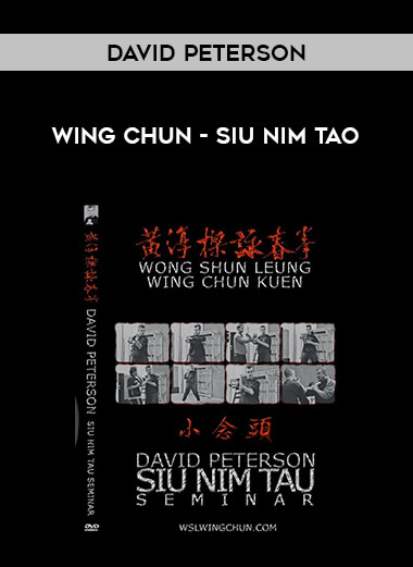 David Peterson - Wing Chun - Siu Nim Tao from https://illedu.com