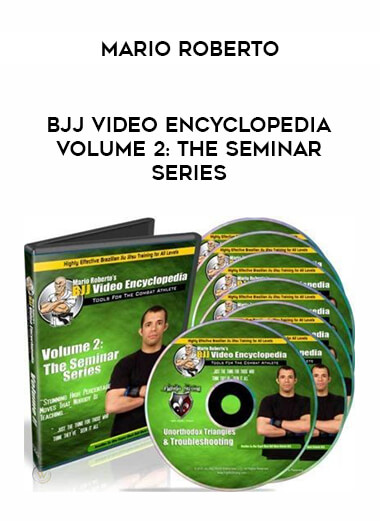 Mario Roberto - BJJ Video Encyclopedia Volume 2: The Seminar Series from https://illedu.com
