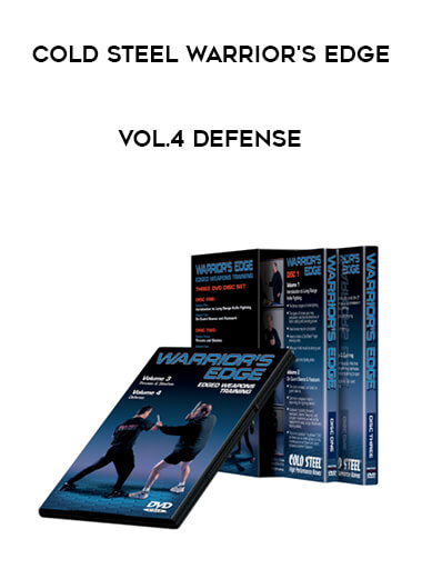 Cold Steel Warrior's Edge Vol.4 Defense from https://illedu.com
