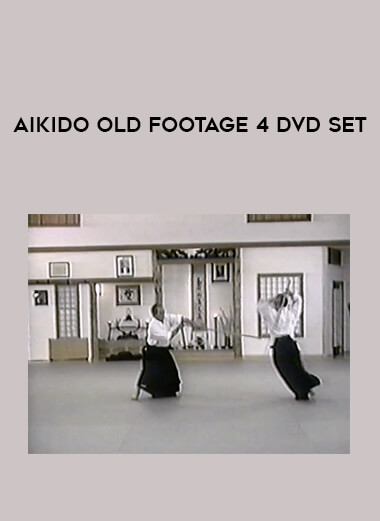 Aikido Old Footage 4 DVD Set from https://illedu.com