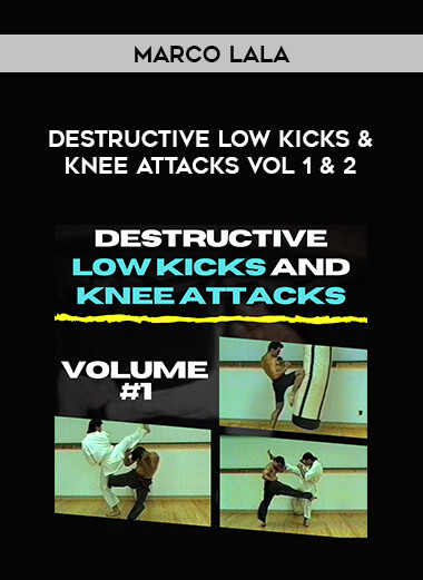 Marco Lala - Destructive Low Kicks & Knee Attacks Vol 1 & 2 from https://illedu.com