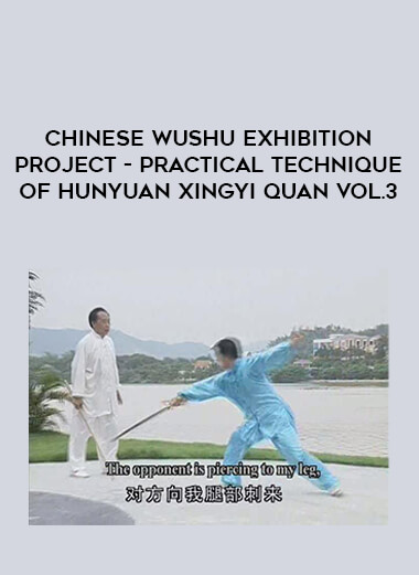 Chinese Wushu Exhibition Project - Practical Technique of Hunyuan Xingyi Quan Vol.3 from https://illedu.com