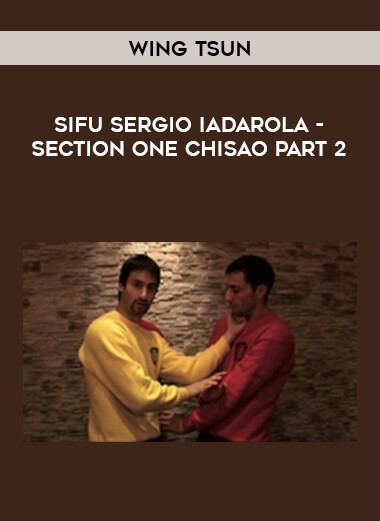 Wing Tsun - Sifu Sergio Iadorola - Section One Chi Sao Part 2 from https://illedu.com