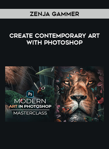 Create Contemporary Art with Photoshop by Zenja Gammer from https://illedu.com