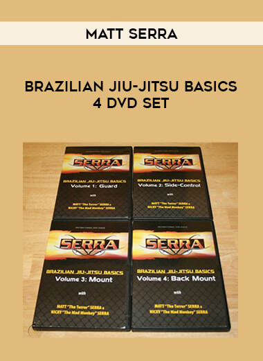 Matt Serra Brazilian Jiu-Jitsu Basics 4 Dvd Set from https://illedu.com