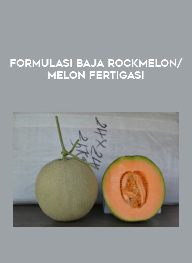 Formulasi Baja Rockmelon / Melon Fertigasi from https://illedu.com