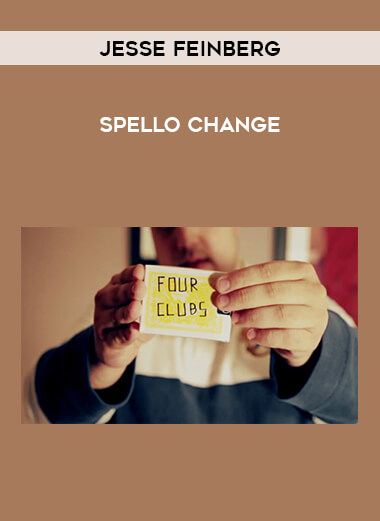 Jesse Feinberg - Spello Change from https://illedu.com
