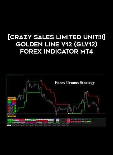 [CRAZY SALES LIMITED UNIT!!!] Golden Line V12 (GLV12) Forex Indicator MT4 from https://illedu.com