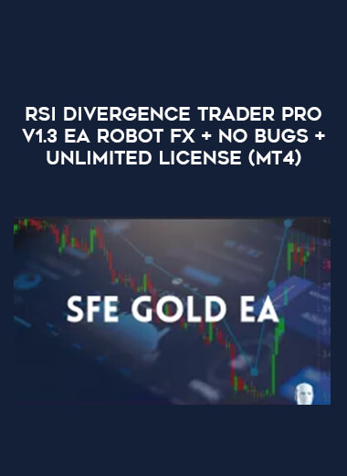 RSI Divergence Trader Pro V1.3 EA Robot Fx +No Bugs + Unlimited License (MT4) from https://illedu.com