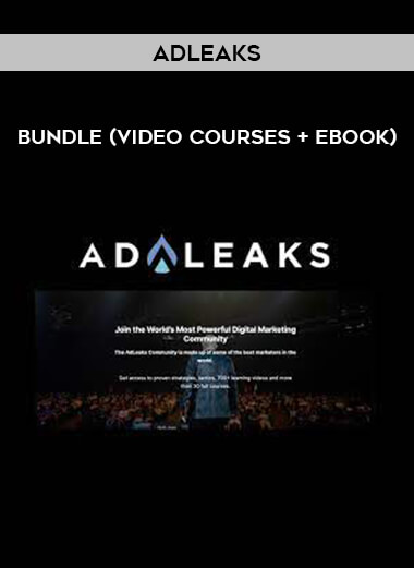 AdLeaks – Bundle (Video courses + Ebook) from https://illedu.com