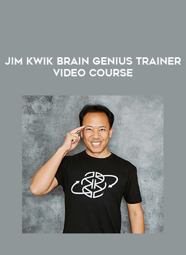 Jim Kwik Brain Genius Trainer Video Course from https://illedu.com