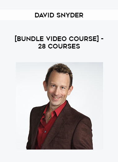 [Bundle Video Course] David Snyder - 28 Courses from https://illedu.com