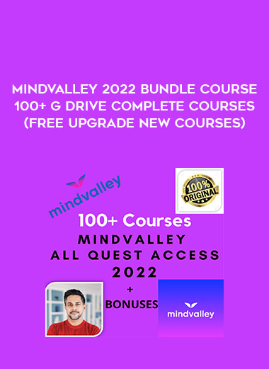Mindvalley 2022 Bundle Course 100+ G DRIVE⭐ Complete Courses (Free Upgrade New Courses) from https://illedu.com
