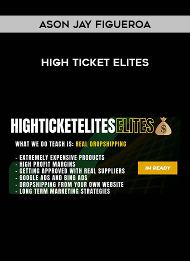 Ason Jay Figueroa - High Ticket Elites from https://illedu.com