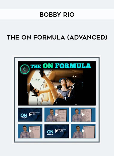 Bobby Rio - The ON Formula (Advanced) from https://illedu.com