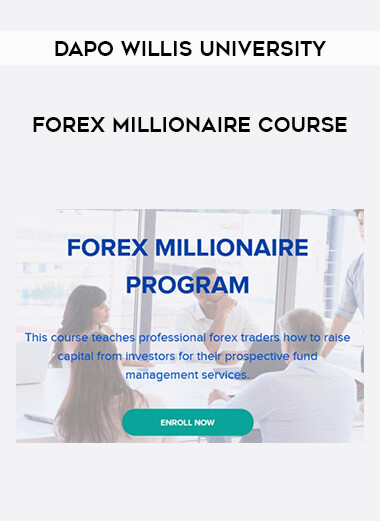 Dapo Willis University - Forex Millionaire Course from https://illedu.com