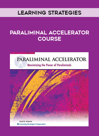 Learning Strategies - Paraliminal Accelerator Course from https://illedu.com