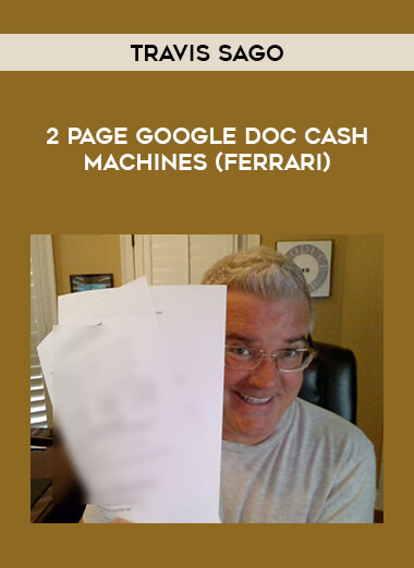 Travis Sago - 2 Page Google Doc Cash Machines (Ferrari) from https://illedu.com
