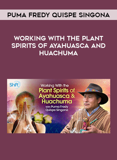 Working With the Plant Spirits of Ayahuasca and Huachuma with Puma Fredy Quispe Singona from https://illedu.com