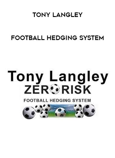 Tony Langley - Football Hedging System from https://illedu.com