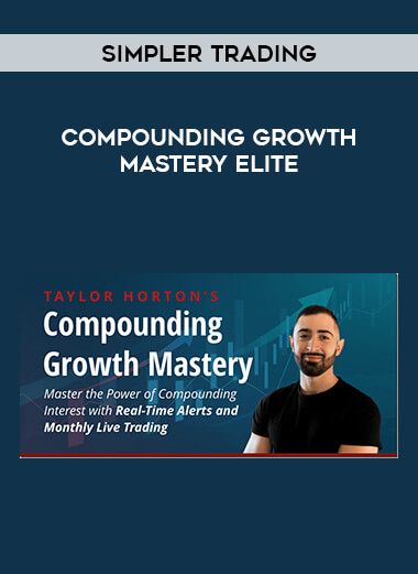 Simpler Trading - Compounding Growth Mastery Elite from https://ponedu.com