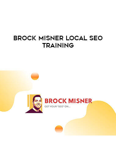 Brock Misner Local SEO Training from https://ponedu.com