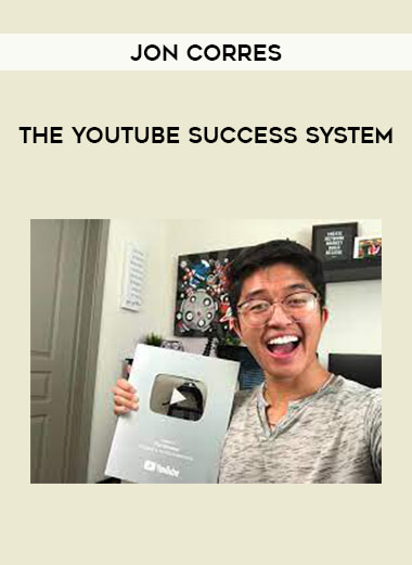 The YouTube Success System by Jon Corres from https://ponedu.com