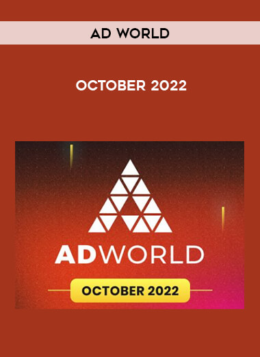 Ad World - October 2022 from https://ponedu.com
